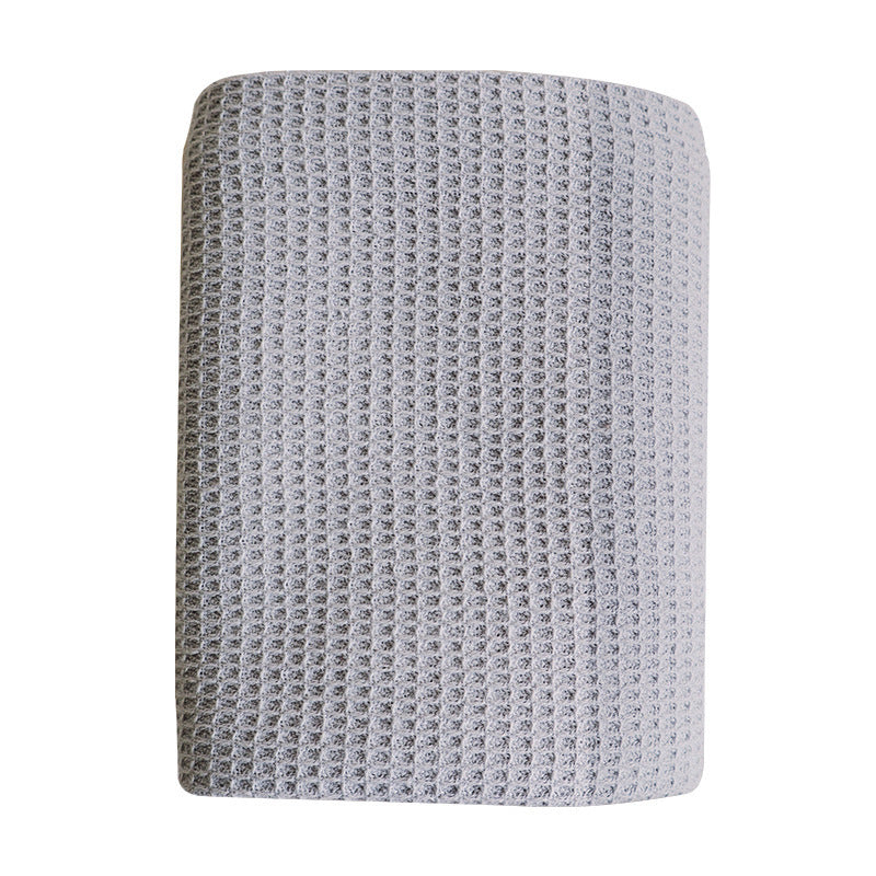 Cotton waffle weave kitchen tea towel set, product view 4