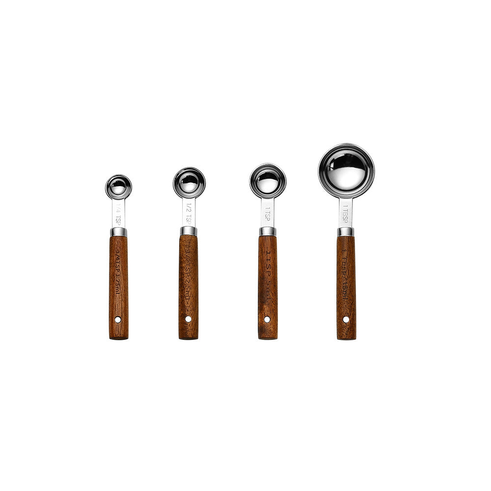 Stainless steel measuring cups and spoons set, product view 16