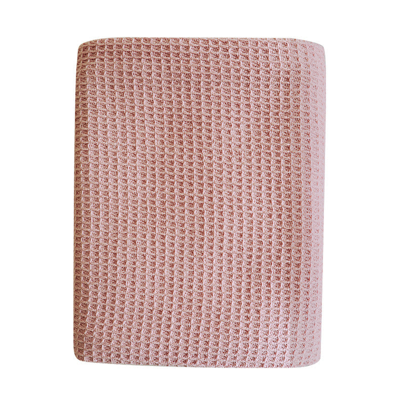Cotton waffle weave kitchen tea towel set, product view 5