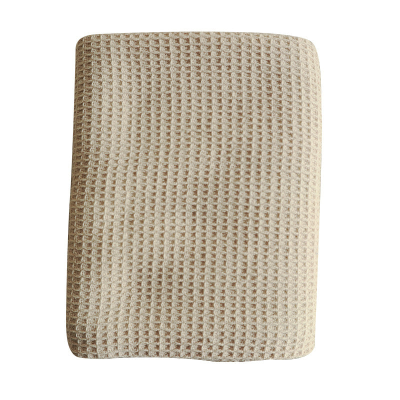 Cotton waffle weave kitchen tea towel set, product view 7