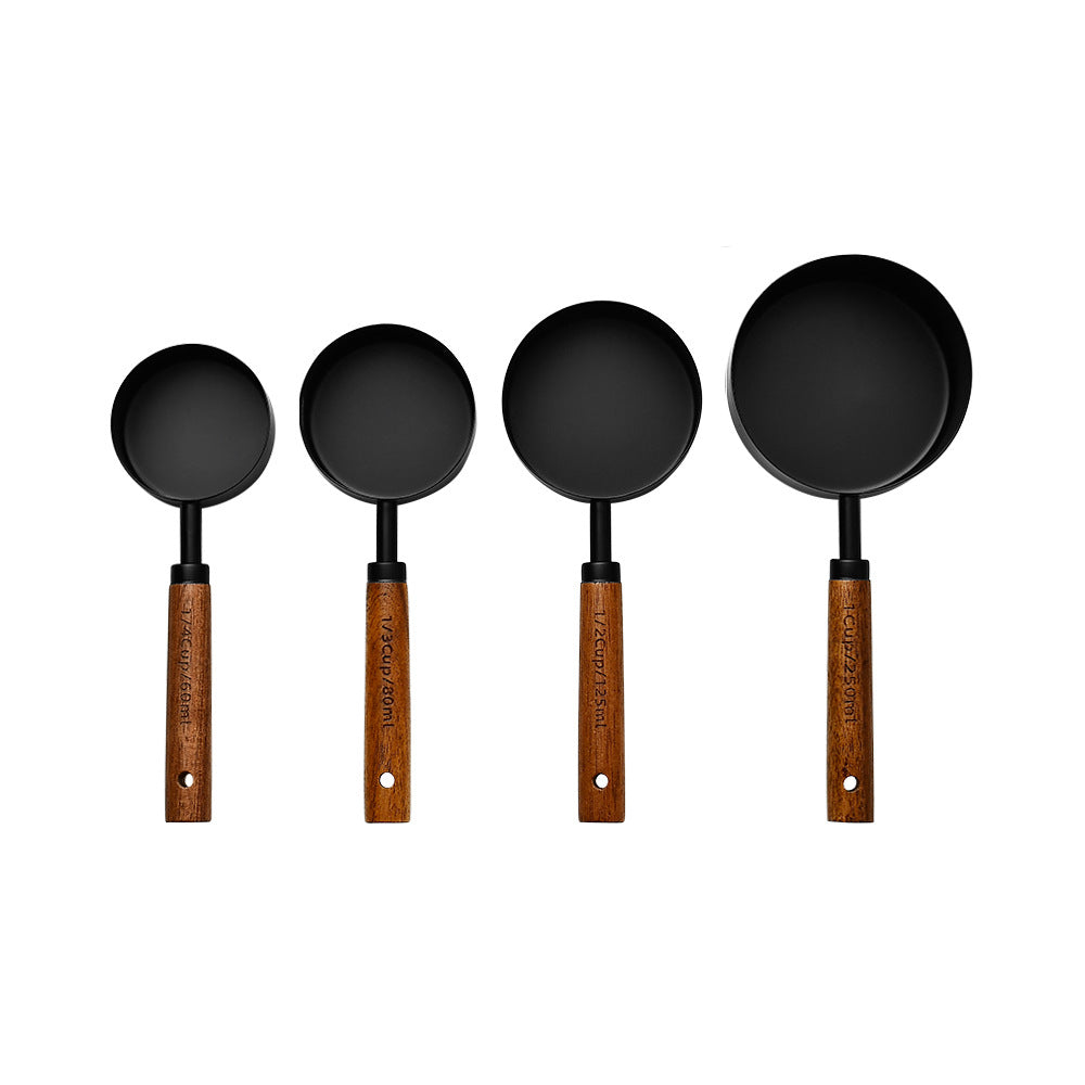 Stainless steel measuring cups and spoons set, product view 6